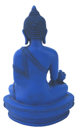 Medicine Buddha Blue 6" tall RB-859L